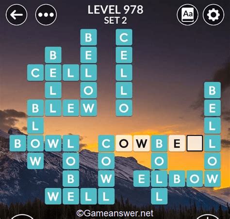 Wordscapes Level 978 Answers [ + Bonus Words ] .